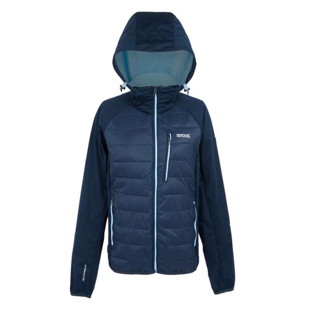Regatta Womens/Ladies Andreson Pro Hybrid Jacket / Navy/Clear Sky